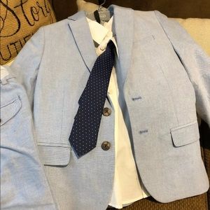 Boys light blue suit